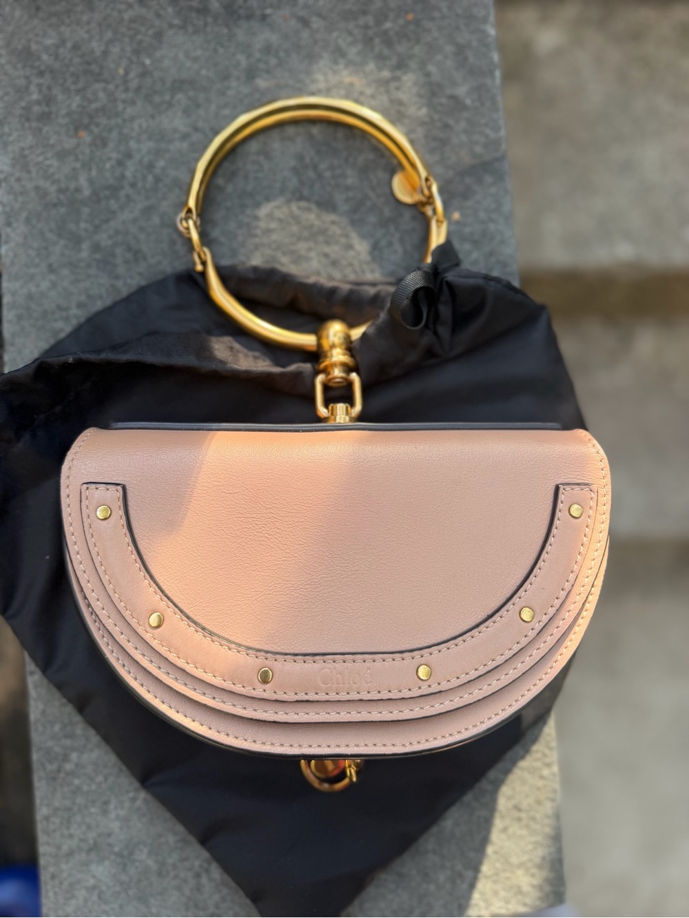 Stunning Chloe Nile bracelet bag in nude beautiful condition - Picture 6 of 8